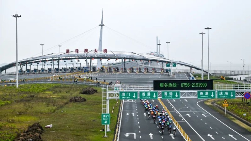 一场自行车赛6次粤港澳“无感通关”怎么做到的？(图2)